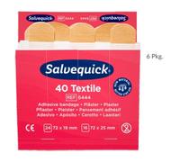 Salvequick Sparadrap Strips Élastiques REF6444 (6 Pkg. De 40 Unités Chacune)