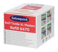 Salvequick Textile XL Plasters 6470 Pansement(S) 6x21 pc(s)