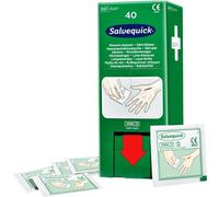 Salvequick Wundreinigungstücher Dans Carton de Recharge REF3227 (40 Pièces