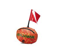 Salvimar Bouée De Signalisation High Visibility Fabric Cmas Alpha Flag Sphera
