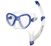 SALVIMAR Combo Morpheus/Time Splash Set Masque et Tuba Adulte Unisexe, Bleu, Adulto