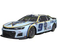 Salvinos J R Modèle 1/24 NASCAR 2022 Camaro ZL1 · 9 Hendrix Motor Sport Chase Elliott Kelly Blue Book Modèle en plastique SJMHMC2022CEK
