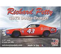 Salvinos JR Models RPDC1971TX 1/25 Scale 1972 Chargeur #43 Maquette Plastique Kit Voiture - Assemblage Requis