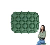 Salyeeluly Coussin de siège gonflable, coussin gonflable | Coussin de siège de voyage léger pour avion | Coussin de chaise anti-humidité pour sièges de stade en plein air, camping