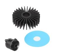 Salyeeluly Dissipateur thermique 36 mm, dissipateurs thermiques pour radiateur - Kit de dissipateur thermique pour imprimante 2X, ruban adhésif - Dissipateur thermique de refroidisseur rond de 36 mm,