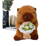 Salyeeluly Peluche - Tenant Un Bouquet - Nounours de la Saint-Valentin,Cadeau pour Petite Amie Épouse Fille Mère Mariage et Fête des Amoureux