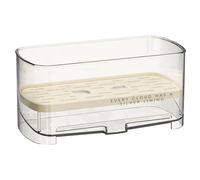 Salyeeluly Support D'Éponge Pour Évier,Accessoires de Rangement et Organisation de Cuisine Anti-Dérapants,Caddy de Lavabo Organisateur pour Plan de Travail | Pour Salle De Bain Maison Ménage Plan De