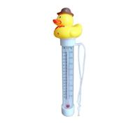 Salyeeluly Thermomètres de Piscine Flottants Faciles à Lire,Thermomètres de Piscine Flottants,Thermomètres mignons de conception de canard pour la température de l’eau - Thermomètres de piscine
