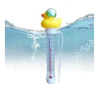 Salyeeluly Thermomètres de Piscine Flottants,Thermomètres de Piscine Flottants Canard,Thermomètres pour aquariums | Thermomètres de bain de glace, thermomètres flottants pour bain de glace, longue