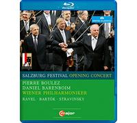 Salzburg Festival Opening Concert, 2008 (Blu-ray) Pierre Boulez Daniel Barenboim