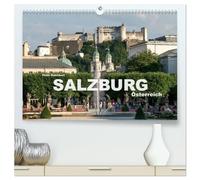 Salzburg - Österreich (hochwertiger Premium Wandkalender 2026 DIN A2 quer), Kunstdruck in Hochglanz: Die wunderbare Stadt Salzburg in einem Kalender vom Reisefotografen Peter Schickert.