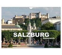Salzburg - Österreich (Wandkalender 2026 DIN A4 quer), CALVENDO Monatskalender: Die wunderbare Stadt Salzburg in einem Kalender vom Reisefotografen Peter Schickert.