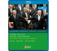 Salzburg Festival Opening Concert, 2008 (Blu-ray) Pierre Boulez Daniel Barenboim