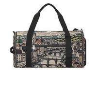 Salzburg Region Sac de sport pour homme et femme - Imperméable - Grand sac de sport pour voyage et entraînement