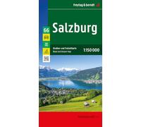 Salzburg, Road & Leisure map 1:150.000, Top 10 Tips
