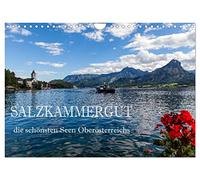 Salzkammergut - Les plus beaux lacs de Haute-Autriche, Version française (Calendrier mural 2026 DIN A4 portrait), Calendrier CALVENDO mensuel
