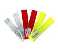 Salzmann Diamond Grade Autocollants réfléchissants imperméables - Équipé de 3M Scotchlite - Autocollants pour Les Voitures, Les Motos, Les bicyclettes
