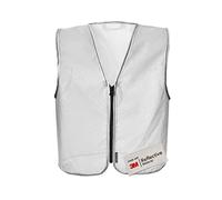Salzmann Gilet de sécurité pour enfants - Fabriqué avec du matériau réfléchissant 3M - Argent