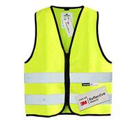 Salzmann Gilet de sécurité pour enfants - Fabriqué avec du matériau réfléchissant 3M - Jaune
