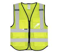 Salzmann Gilet de Sécurité | XS-6XL | 12 couleurs | Fabriqué avec du matériau réfléchissant 3M | Conforme à la norme européenne EN20472 ou EN17353 | Coloris variés