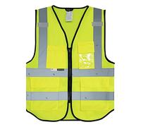 Salzmann Gilet de Sécurité | XS-6XL | 12 couleurs | Fabriqué avec du matériau réfléchissant 3M | Conforme à la norme européenne EN20472 ou EN17353 | Coloris variés