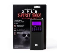 Sam and Colby XPLR Spirit Box | Équipement de détection paranormal; survie hantée; scanner chasseur de fantômes; détecteur EMF et EVP; outil complet pour la communication spirituelle