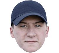 Sam Barber (chapeau) Big Head. Larger than life mask.