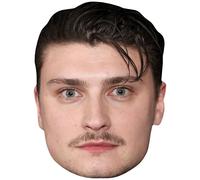 Sam Buchanan (Moustache) Big Head. Masque plus grand que nature.