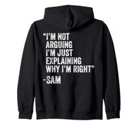 Sam Citation drôle Anniversaire Personnalisé Idée Idée Ingénieur Sweat à Capuche