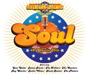 Sam Cooke - James Brown - The Drifters - The Coasters - Ray Charles - Jackie Wilson - Brook Benton - The Platters - American Legends-SOUL-40 Classics Hits [DVD-Audio] [Import]
