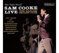 SAM COOKE - LIVE AT THE HARLEM SQUARE - Vinyl Record - G1398z