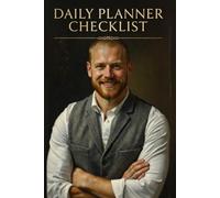 Sam Daily Planner Checklist: Undated 30-Day Organizer with Calls, Emails, Errands, Meals & End-of-Day Reflection | 6x9 Inch Notebook