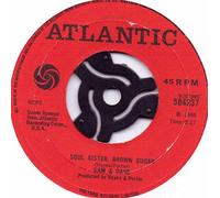 SAM & DAVE - soul sister, brown sugar / come on in 45 rpm single