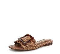 Sam Edelman Bambi Flat Sandal Cuoio Raffia 6.5 Medium