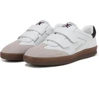 Sam Edelman Femme Talia Basket, Blanc Brillant et Noir, 41 EU