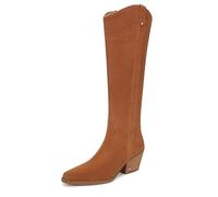 Sam Edelman Bottes western Wyatt pour femme, Frontier Brown, 5.5