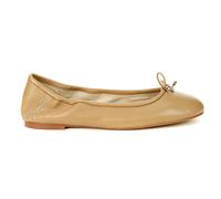 Sam Edelman Felicia Classic Nude Leather Flat Ballet Shoes A4085LR954 (US)