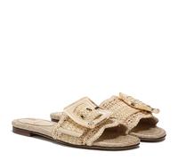 Sam Edelman Femme Bambi Sandale Plate, Naturel, 41 EU