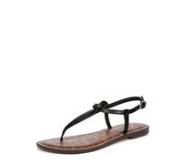 Sam Edelman Femme Gigi Sandale Plate, Noir DM, 41 EU
