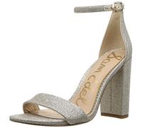 Sam Edelman Femme Yaro Sandale à Talon, Maille Glam dorée Clair, 41 EU
