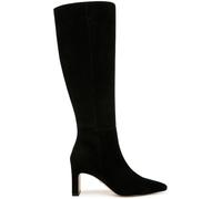 Sam Edelman Sam Edelman Black Suede Sylvia Wide Calf Knee High Boots