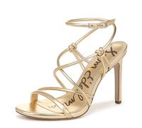 Sam Edelman Sandales à talons Isadora pour femme, Ambre doré., 5.5