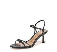 Sam Edelman Sandales compensées Presley pour femme, Noir et argent, 41 EU
