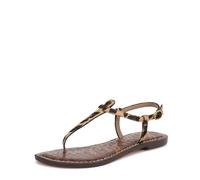 Sam Edelman Sandales plates Gigi pour femme, Chypre Tan Leopard Multi, 38 EU