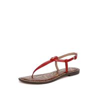 Sam Edelman Sandales plates Gigi pour femme, Rouge été, 37.5 EU