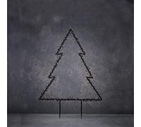 Sam Edelman Silhouette Arbre de Noël avec 175 LED à lumière Chaude, Dimensions L 53 x H 75 cm G