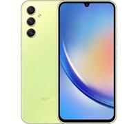 Samsung Galaxy A34 5G 16,8 cm (6.6") Double SIM hybride USB Type-C 6 Go 128 Go 5000 mAh Citron vert
