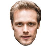 Sam Heughan (Beard) Big Head. Masque plus grand que nature.