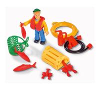 Sam Le Pompier Bateau De Pêche De Charlie Avec Figurine