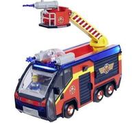 Sam Le Pompier - Camion de pompier - Jupiter - 2 figurines - Sons et lumieres - Plusieurs accessoires - 3 piles incluses